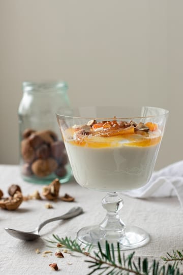 Alv dessertskål glas - Klar - Wik & Walsøe
