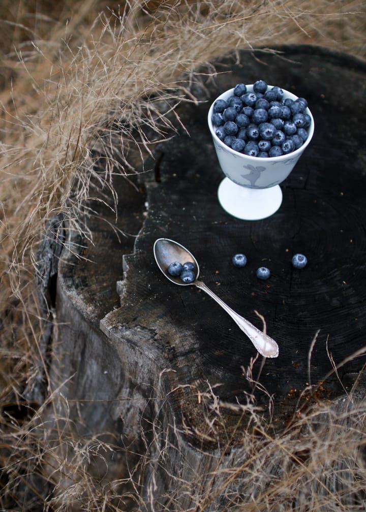 Alv dessertskål på fot Ø11 cm, Silver Wik & Walsøe