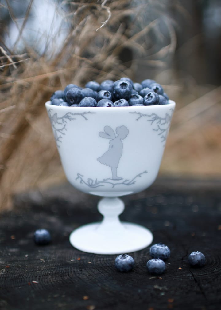 Alv dessertskål på fot Ø11 cm, Silver Wik & Walsøe