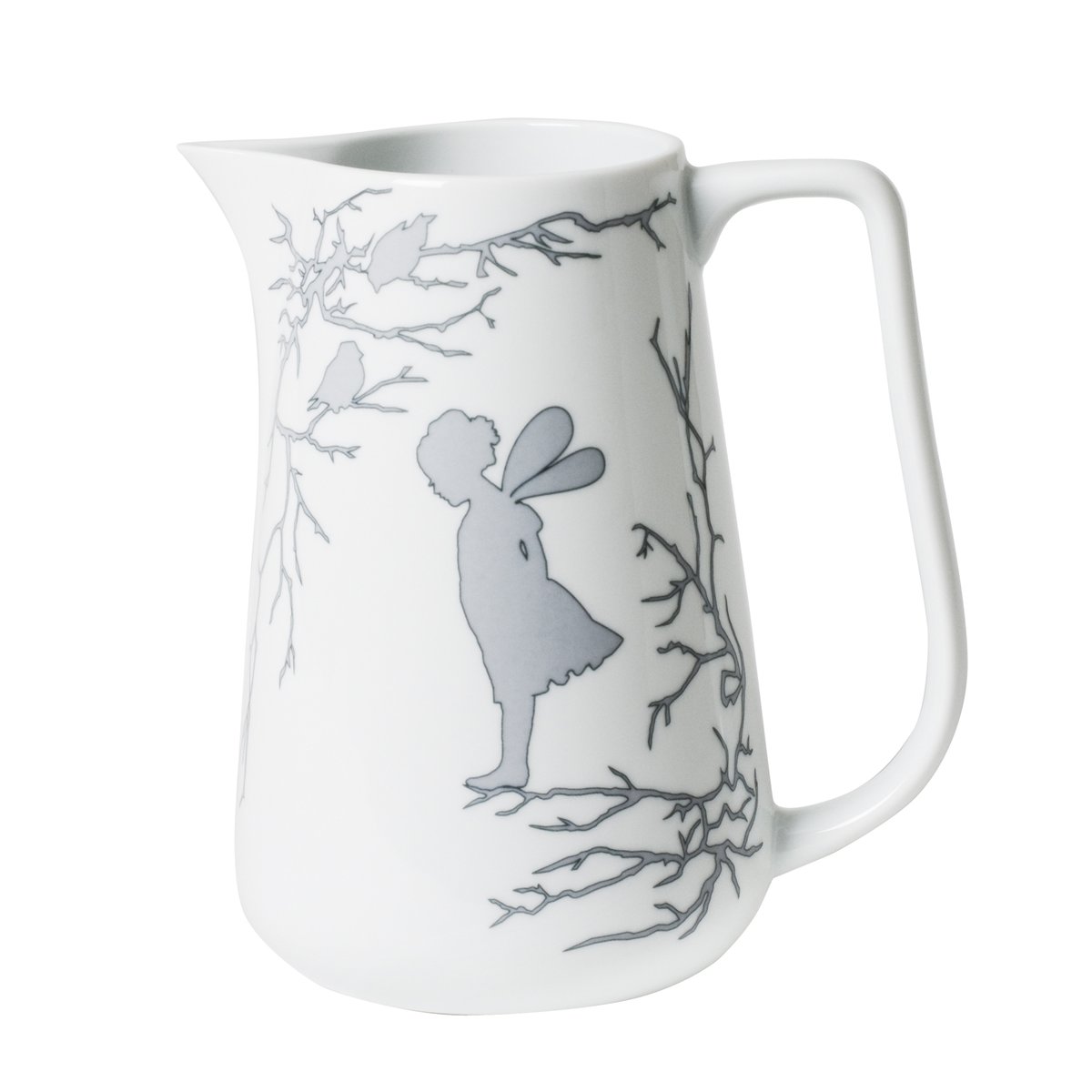 Wik & Walse Alv kanna 1,5 l | Skandinavisk Design | Mjölkkannor | Vit