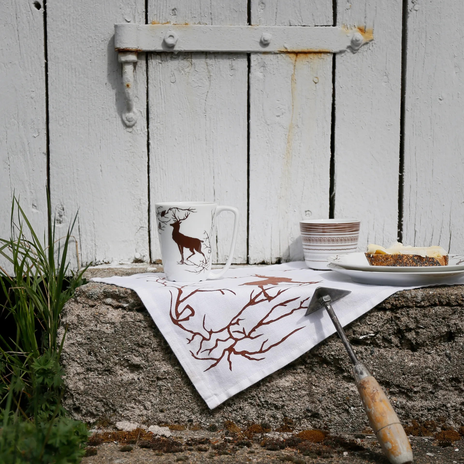 Alveskog bordstablett 33x47 cm, Vit Wik & Walsøe