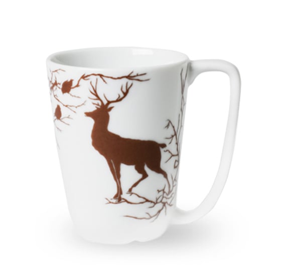 Wik & Walse Alveskog mugg 30 cl brun | Skandinavisk Design | Kaffekoppar | Brun