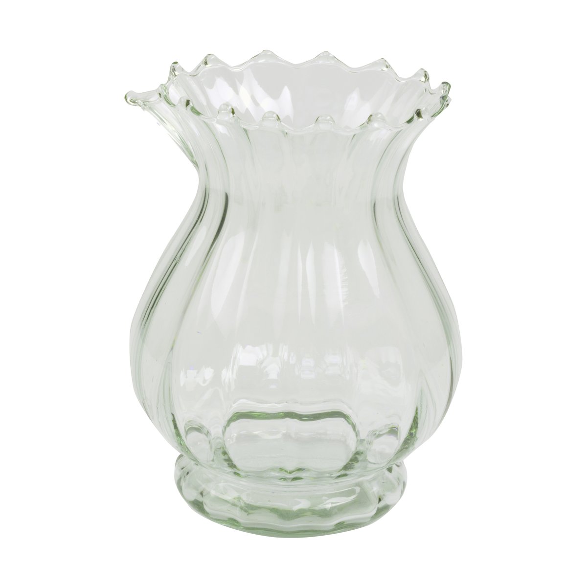 Wik & Walse Falla recycled vas 17,5 cm Klar | Skandinavisk Design | Vaser | Transparent