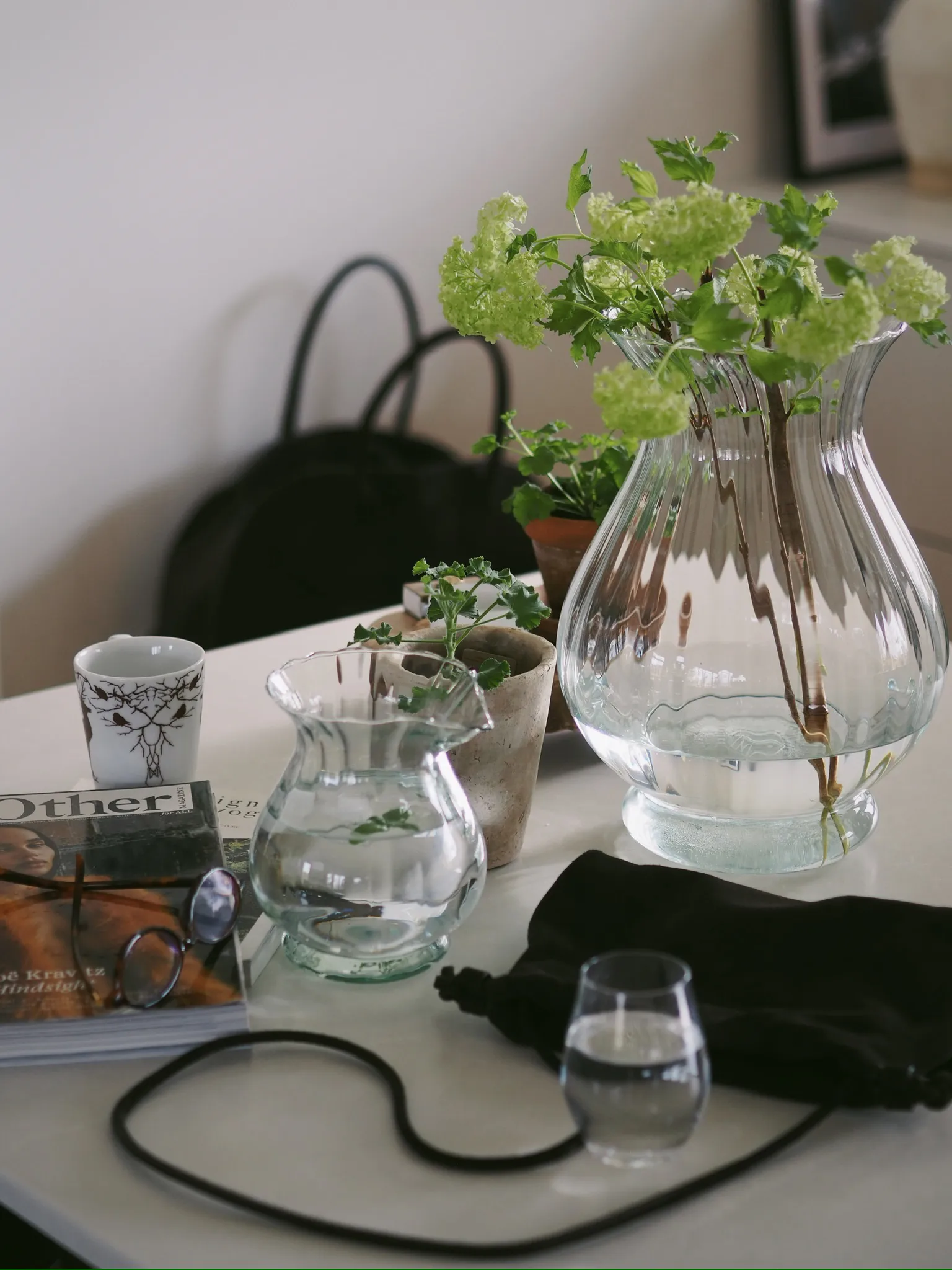 Falla recycled vas 17,5 cm, Klar Wik & Walsøe