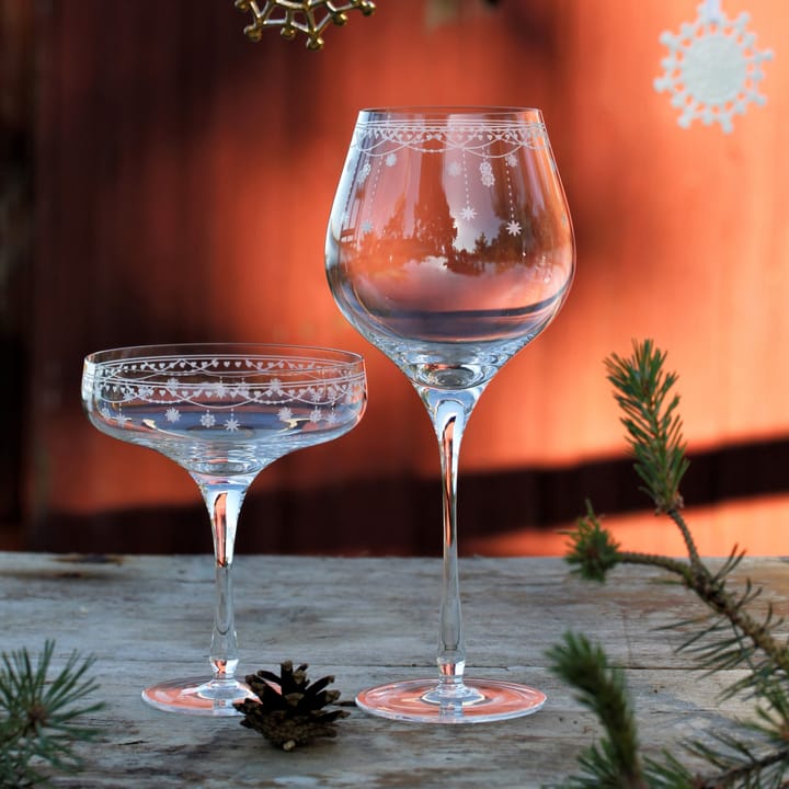 Julemorgen champagneglas - 20 cl - Wik & Walsøe