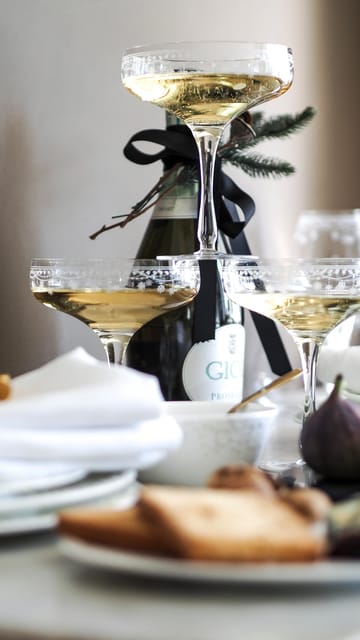 Julemorgen champagneglas - 20 cl - Wik & Walsøe