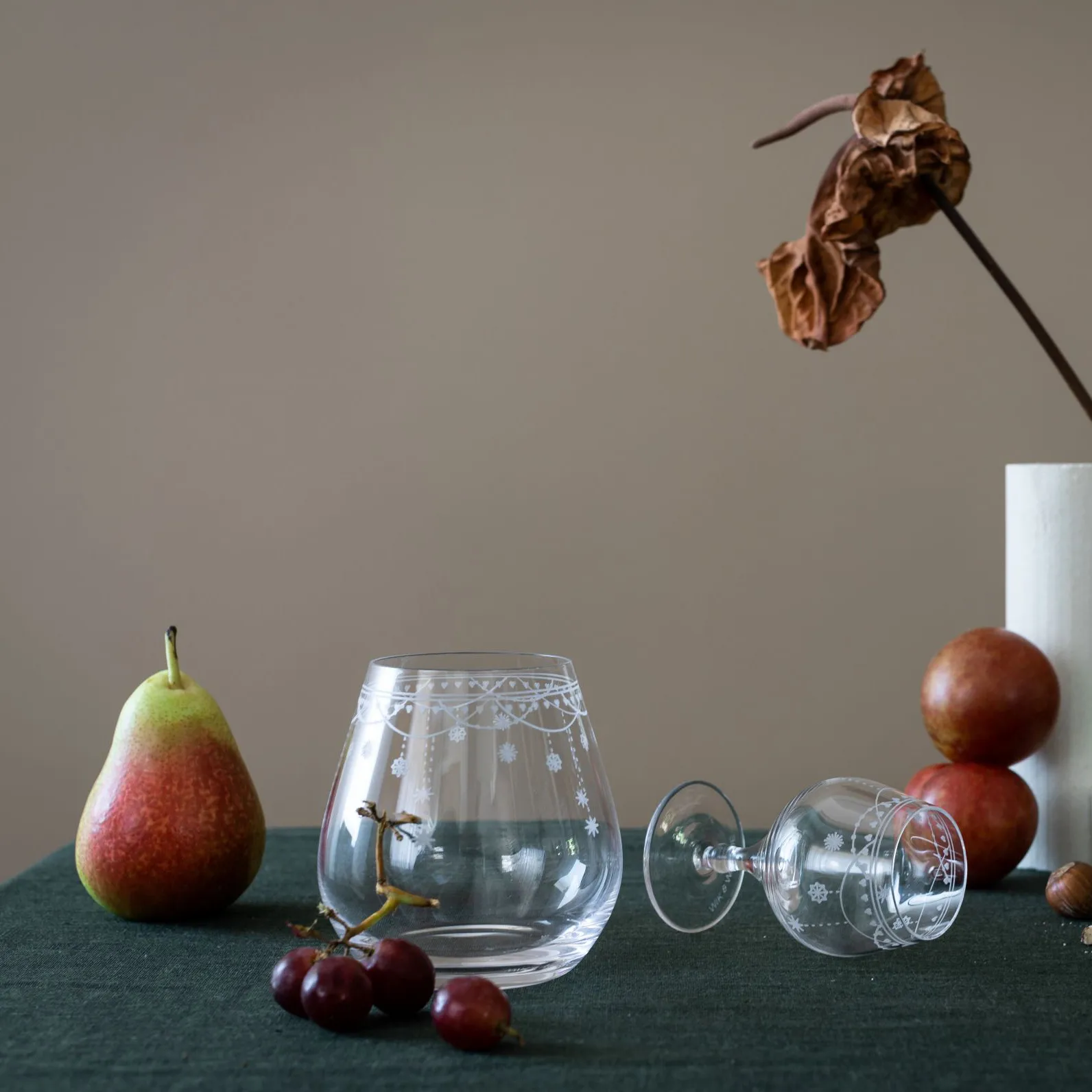 Julemorgen dricksglas, 35 cl Wik & Walsøe