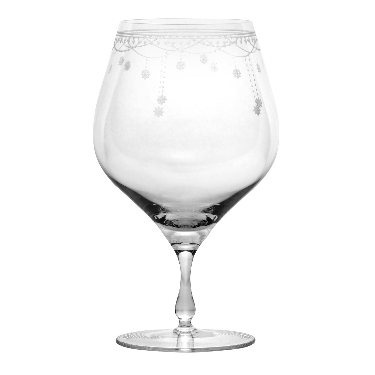 Wik & Walse Julemorgen ölglas 50 cl | Skandinavisk Design | Ölglas | Transparent