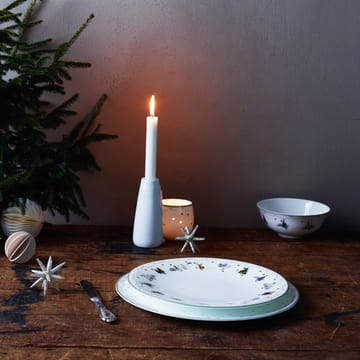 Julemorgen skål-ljuslykta - 8 cm - Wik & Walsøe