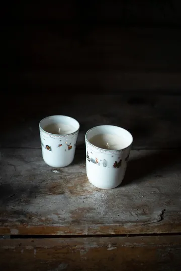 Julemorgen Story doftljus - Kanel & apelsin 240 g - Wik & Walsøe