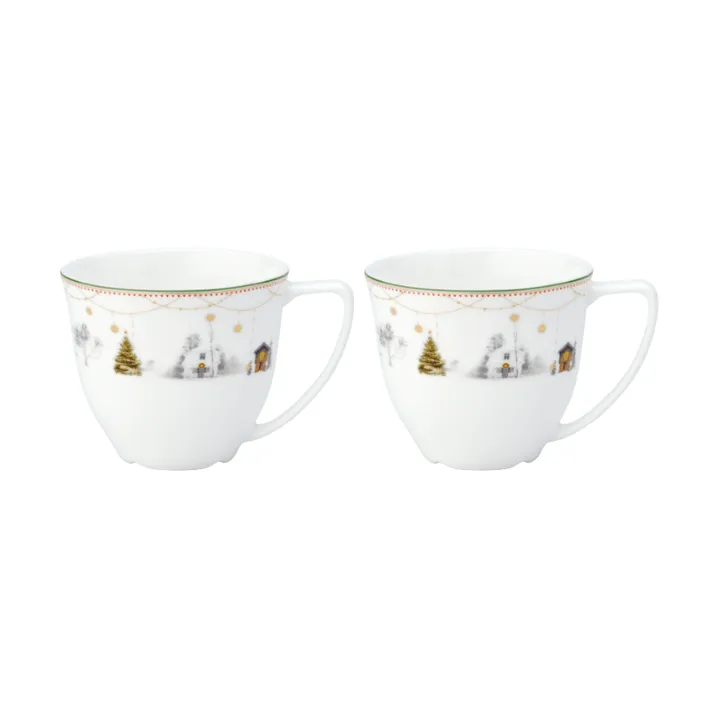 Julemorgen Story glöggmug - 12 cl, 2 pack - Wik & Walsøe