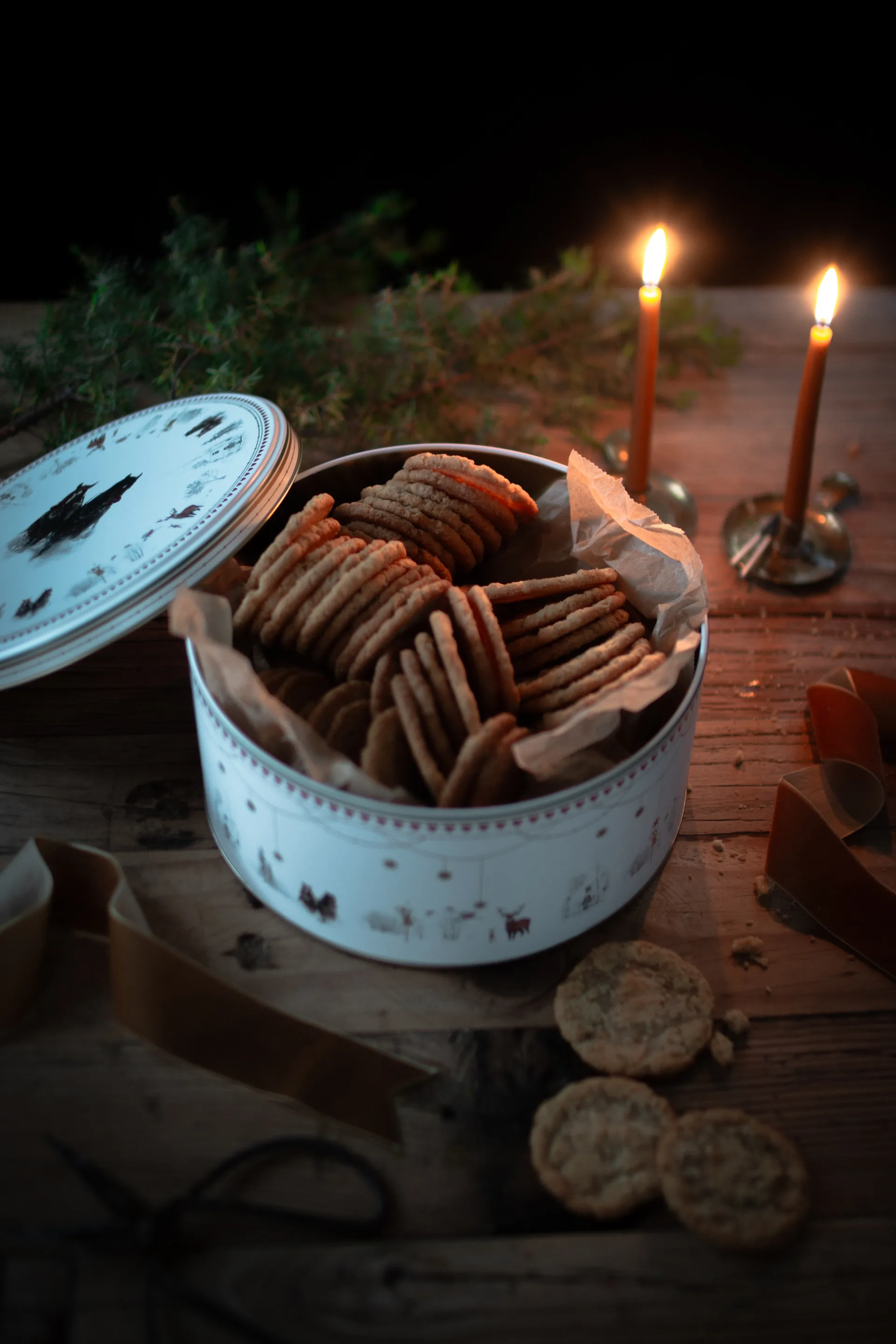 Julemorgen Story kakburk 2 delar, Vit-multi Wik & Walsøe