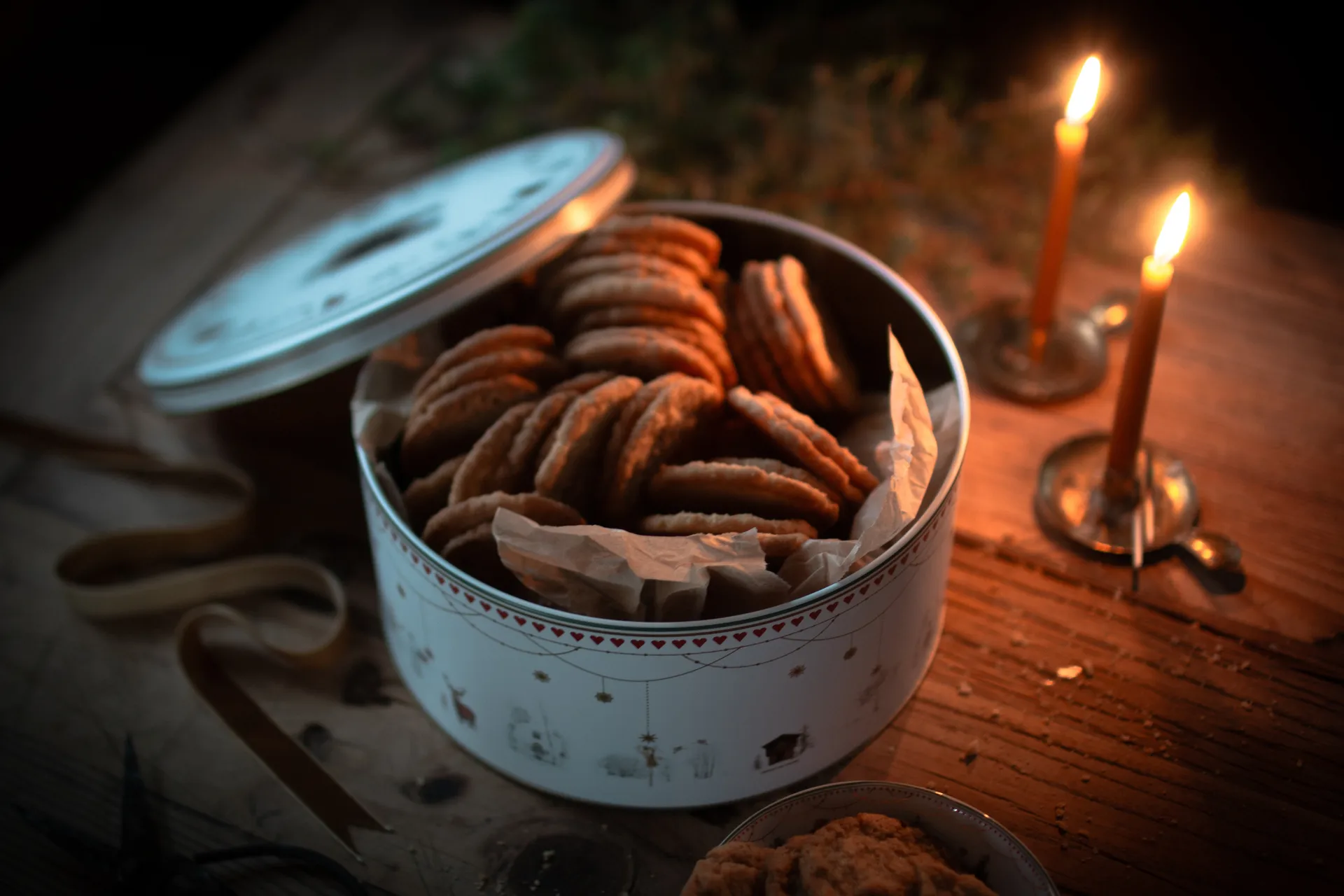 Julemorgen Story kakburk 2 delar, Vit-multi Wik & Walsøe