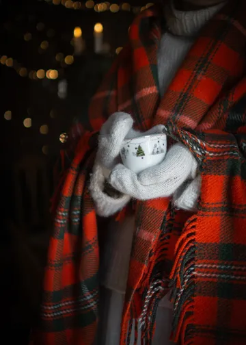 Julemorgen Story kopp 2-pack 20 cl - Vit - Wik & Walsøe