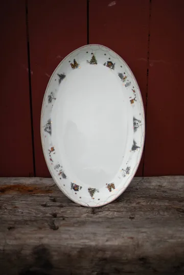 Julemorgen Story ovaltfat - 39 cm - Wik & Walsøe