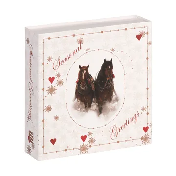 Julemorgen tändstickor - Häst - Wik & Walsøe