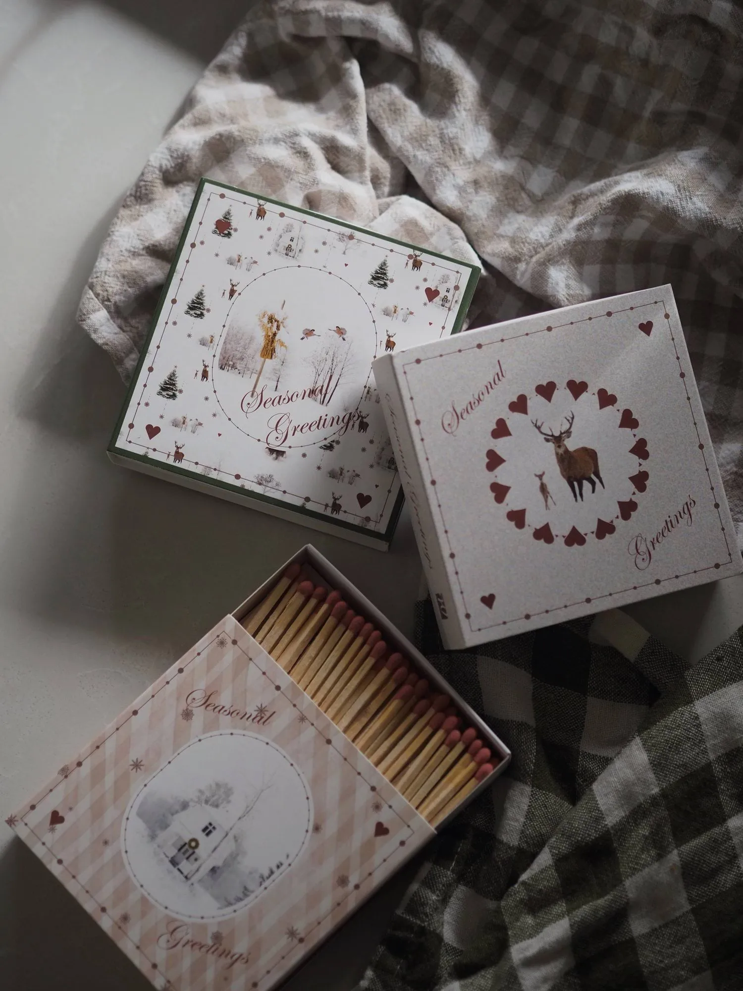 Julemorgen tändstickor, Hus Wik & Walsøe