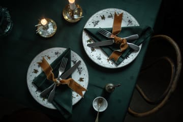Julemorgen tygservett 45x45 cm 2-pack - Grön - Wik & Walsøe