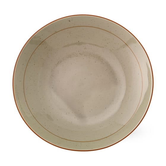 Rustikk djup tallrik grön, 17 cm Wik & Walsøe