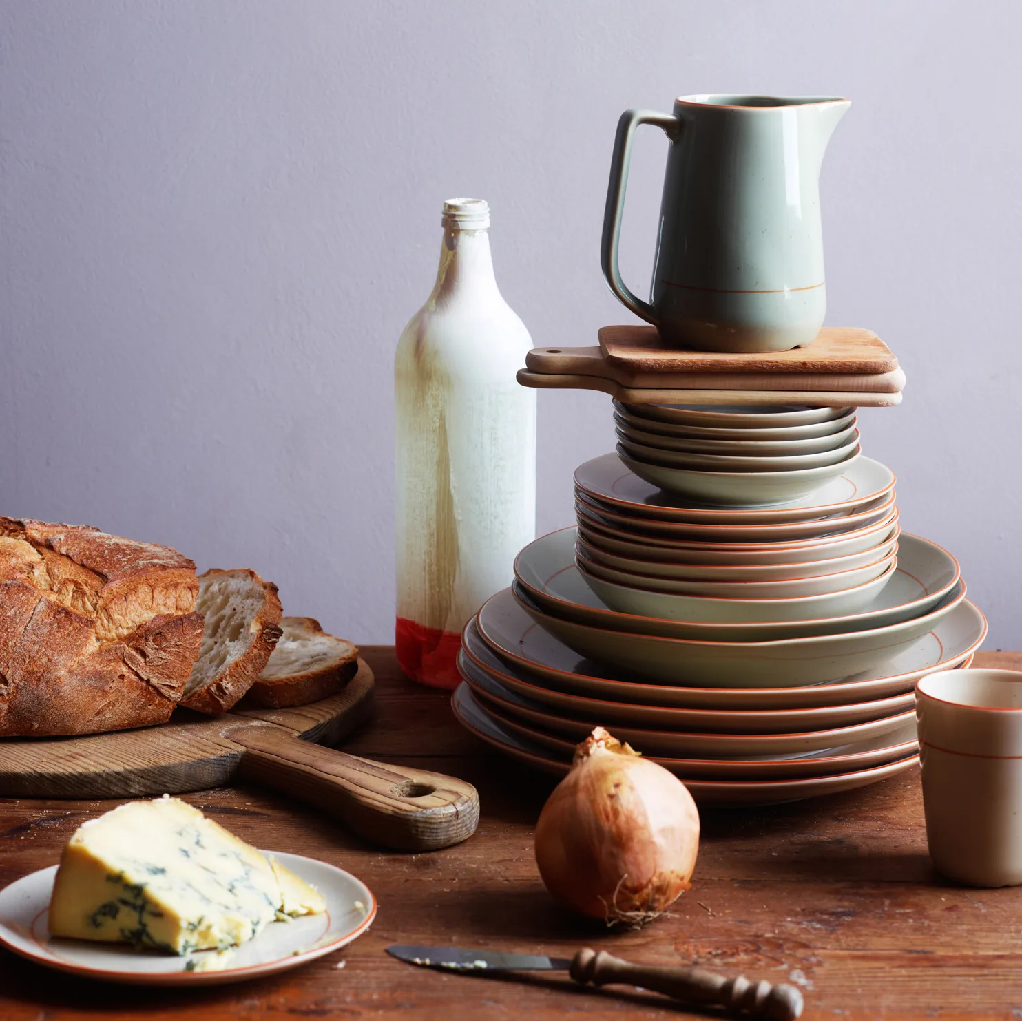 Rustikk kanna grön, 0,5 l Wik & Walsøe