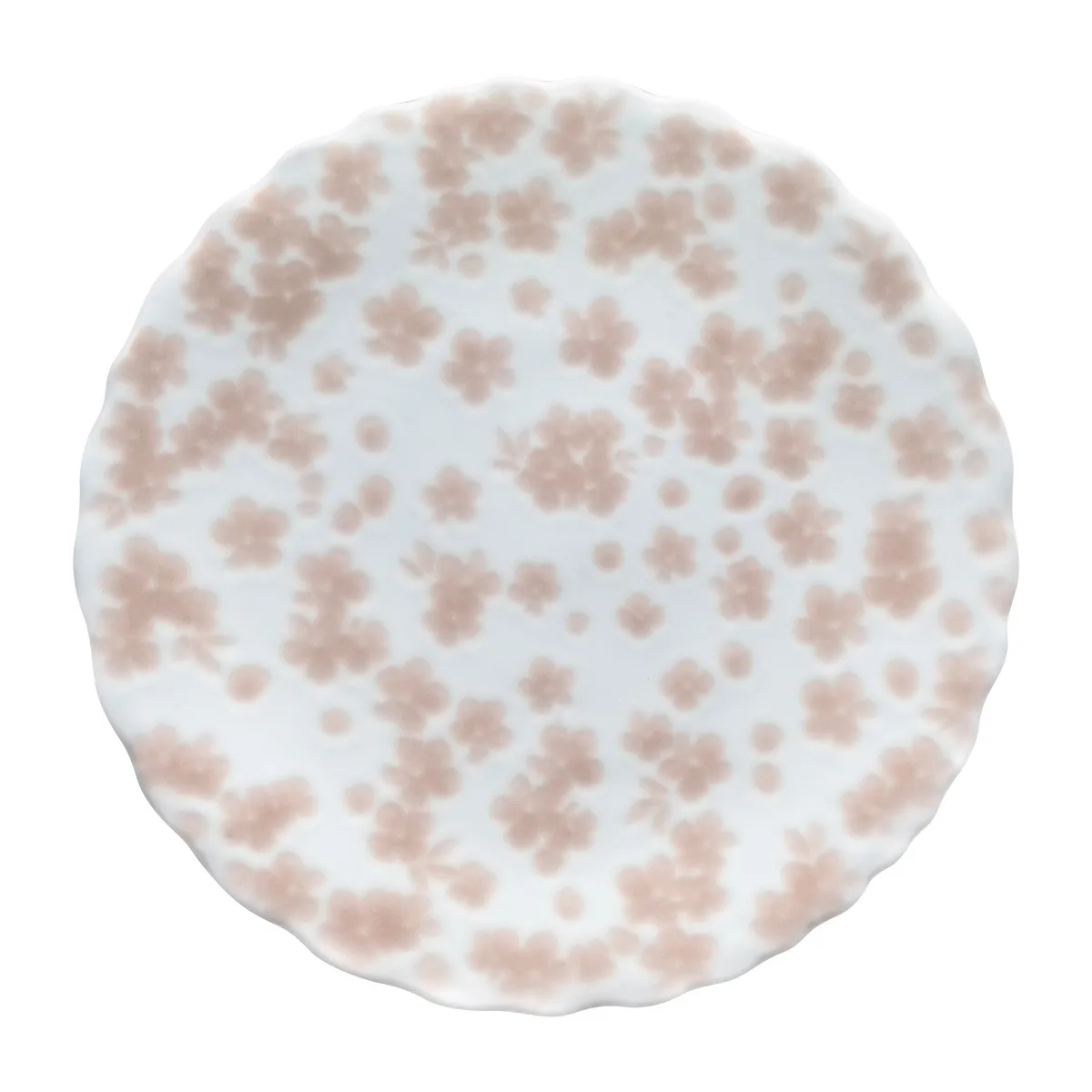 Wik & Walsøe Slåpeblom tallrik Ø13 cm Rosa