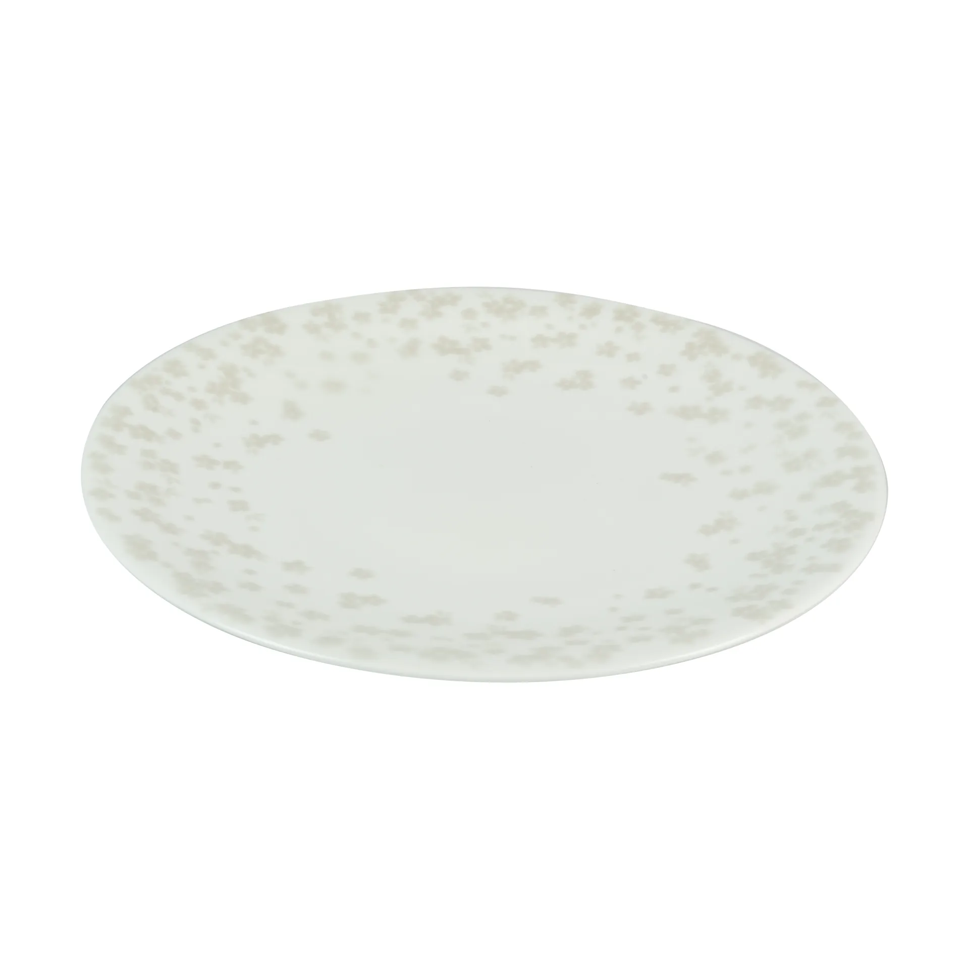 Slåpeblom tallrik Ø28 cm, Varmgrå Wik & Walsøe