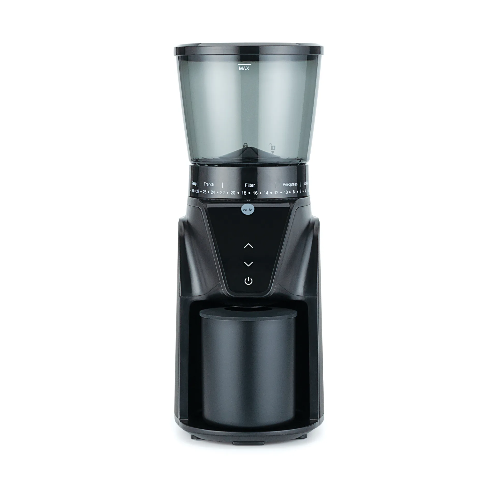 CG1B-275 balance kaffekvarn, Svart Wilfa