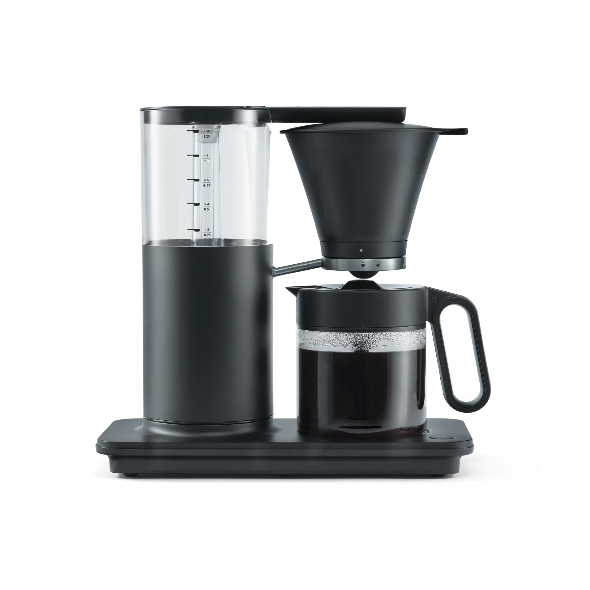 Classic Tall kaffebryggare 12 koppar, Mattsvart Wilfa