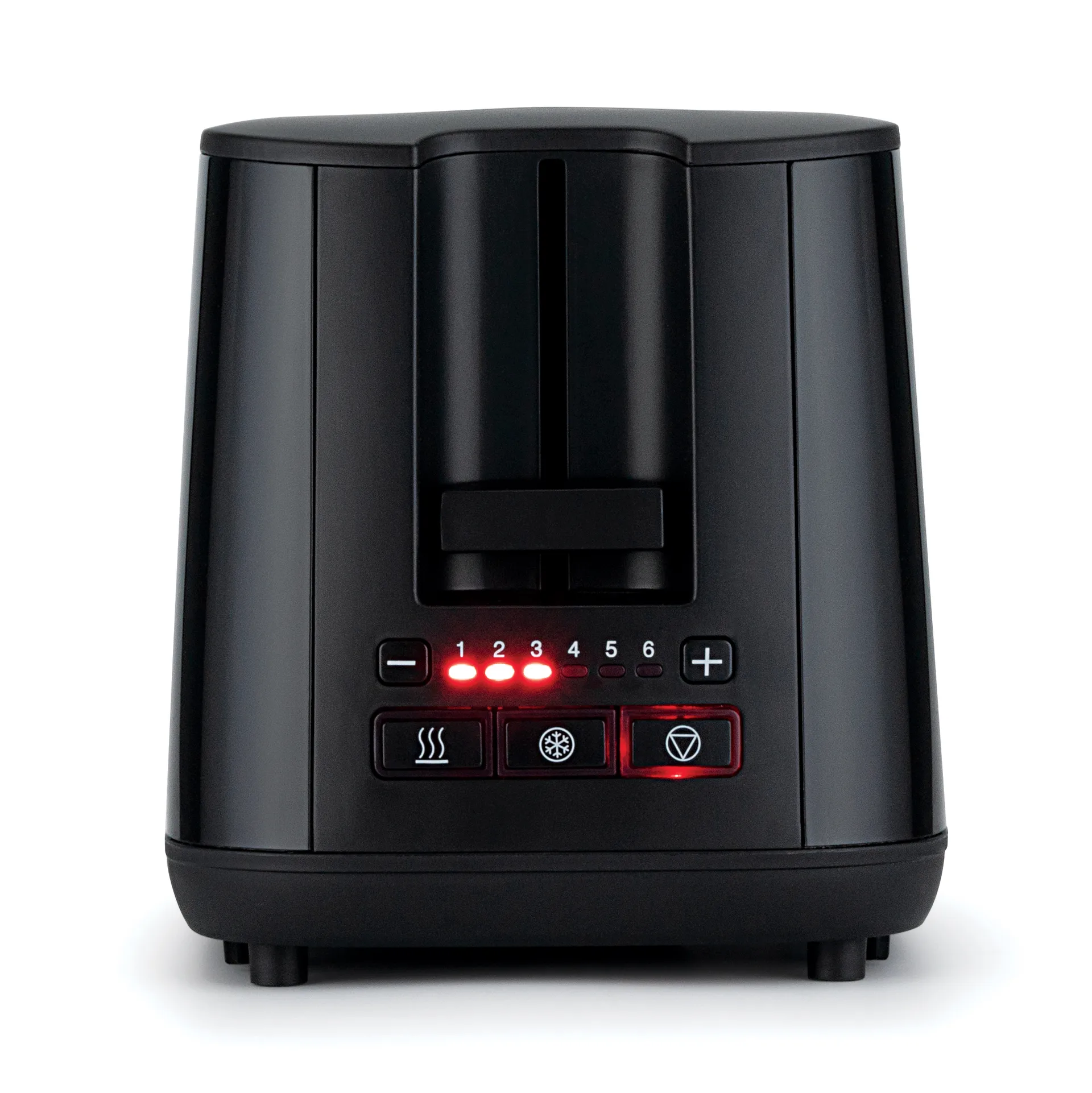 TO3GB-1000 brödrost 2 skivor, Svart Wilfa