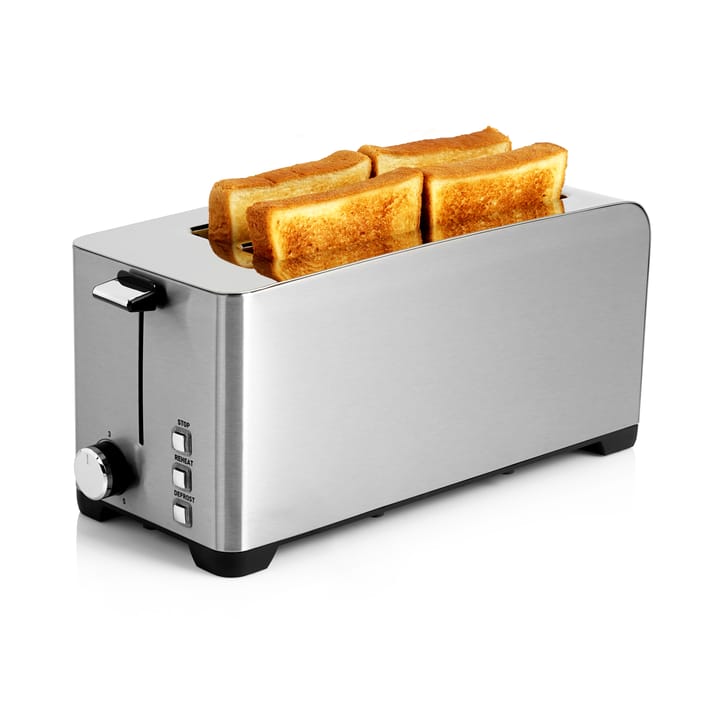 TOL-1400S brunch brödrost 4 skivor, Silver Wilfa