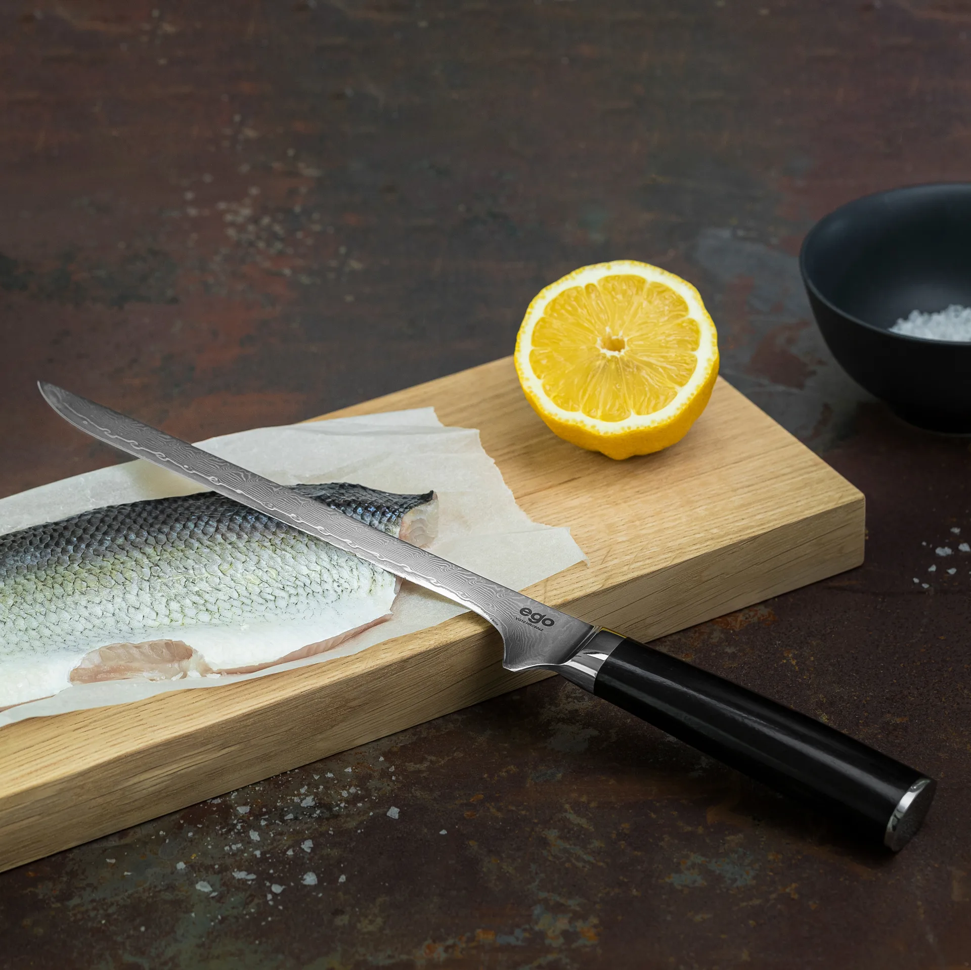 VG10 filékniv, 20 cm Wilfa