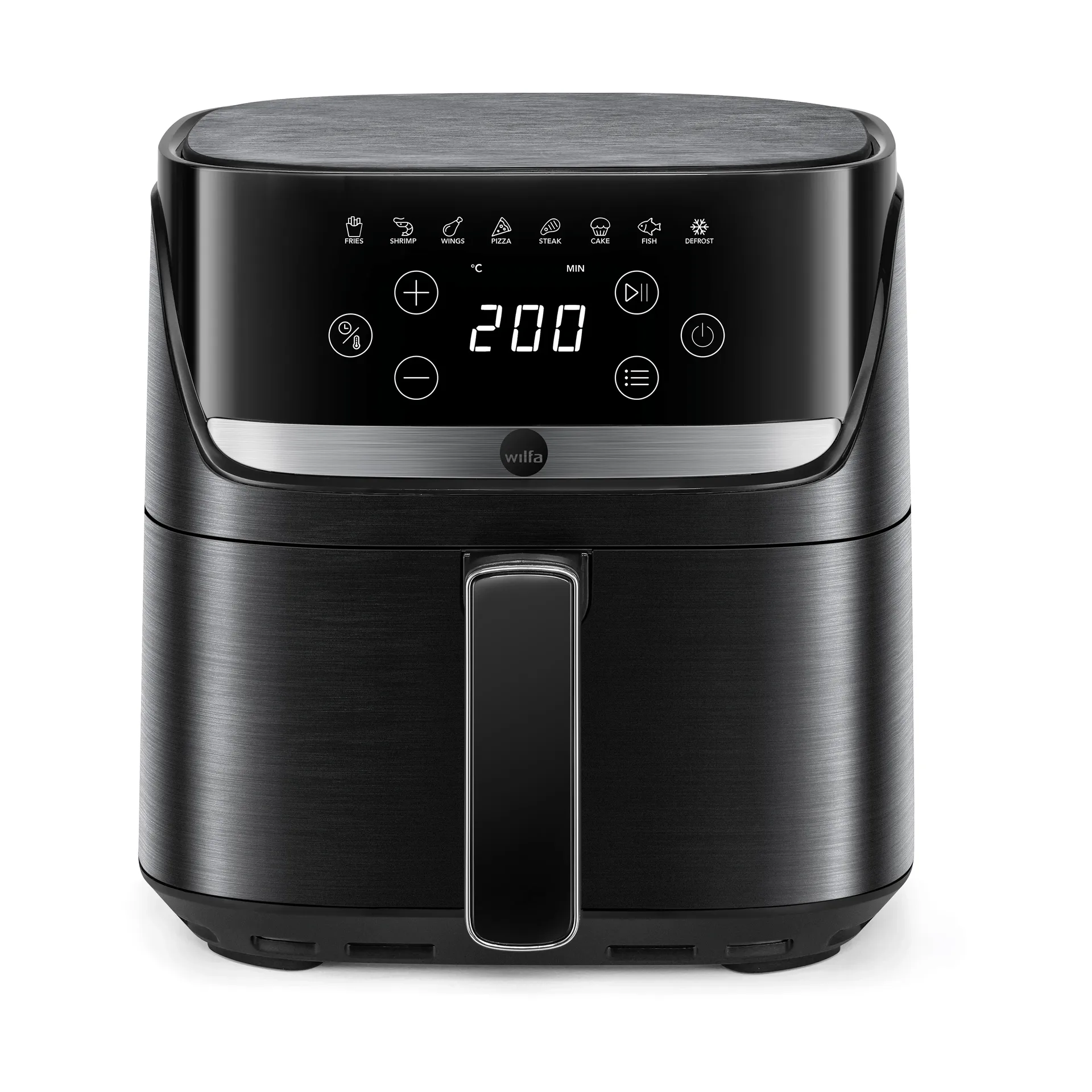 Wilfa AF4B-40P Crispier airfryer, Svart, 4 L Wilfa Wilfa AF4B-40P Crispier airfryer, Svart, 4 L Wilfa