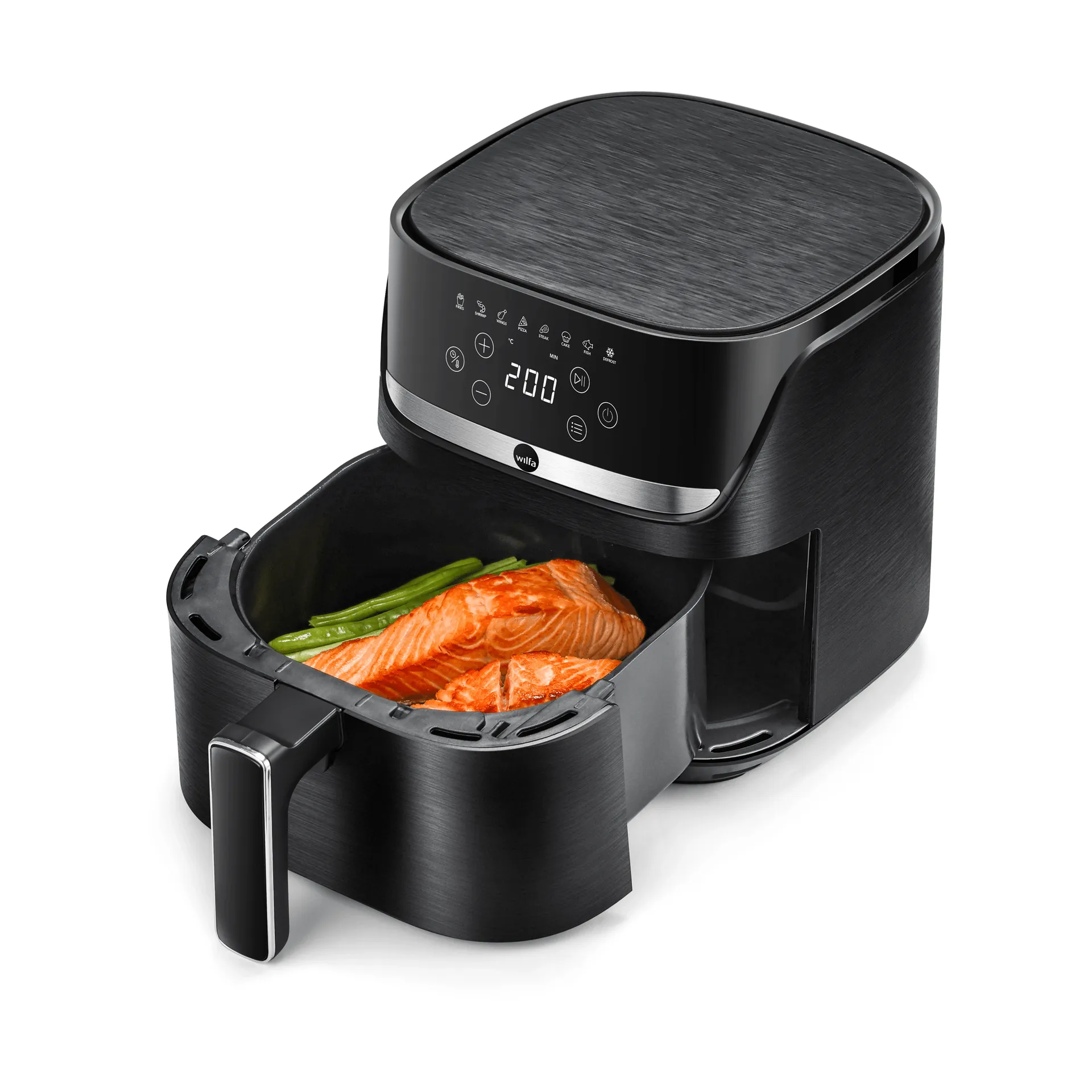 Wilfa AF4B-40P Crispier airfryer, Svart, 4 L Wilfa Wilfa AF4B-40P Crispier airfryer, Svart, 4 L Wilfa