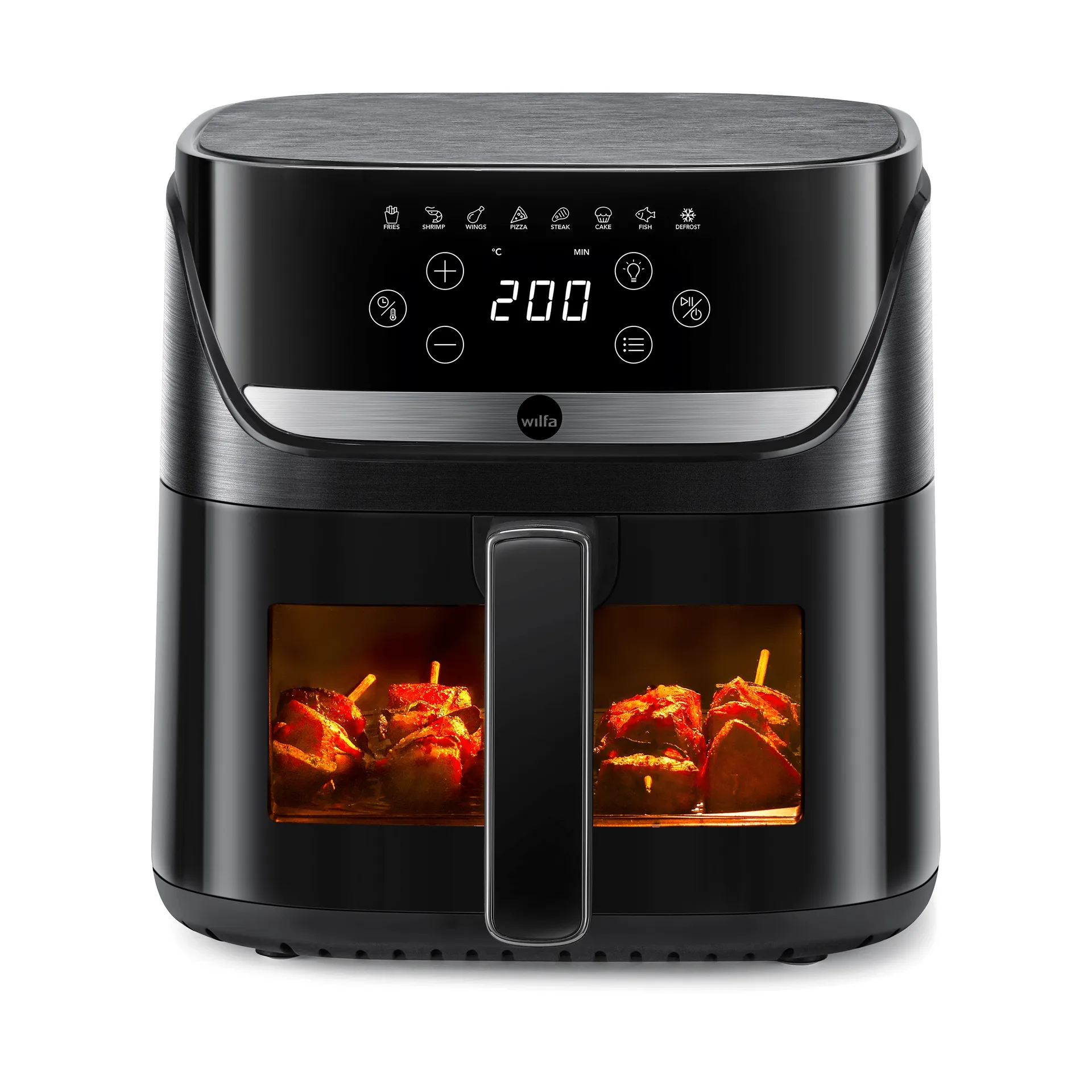 Wilfa AF5B-60P Crispier airfryer, Svart, 6 L Wilfa Wilfa AF5B-60P Crispier airfryer, Svart, 6 L Wilfa