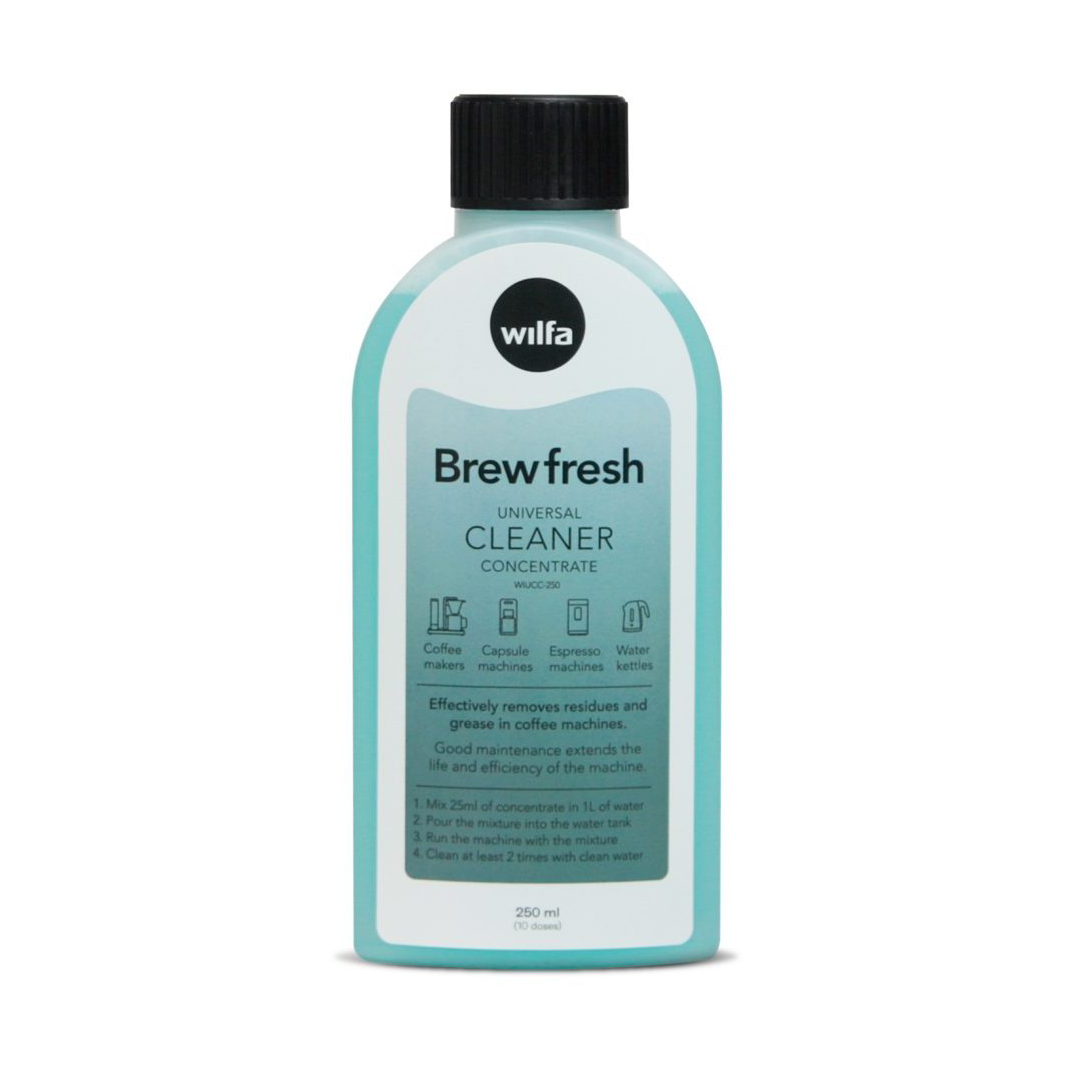 Wilfa Brewfresh universalrengöring 250 ml | Skandinavisk Design | Kaffe & Te tillbehör | Transparent