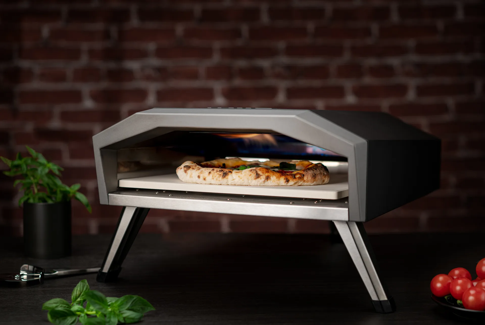 Wilfa pizzaugn 13", Mattsvart Wilfa