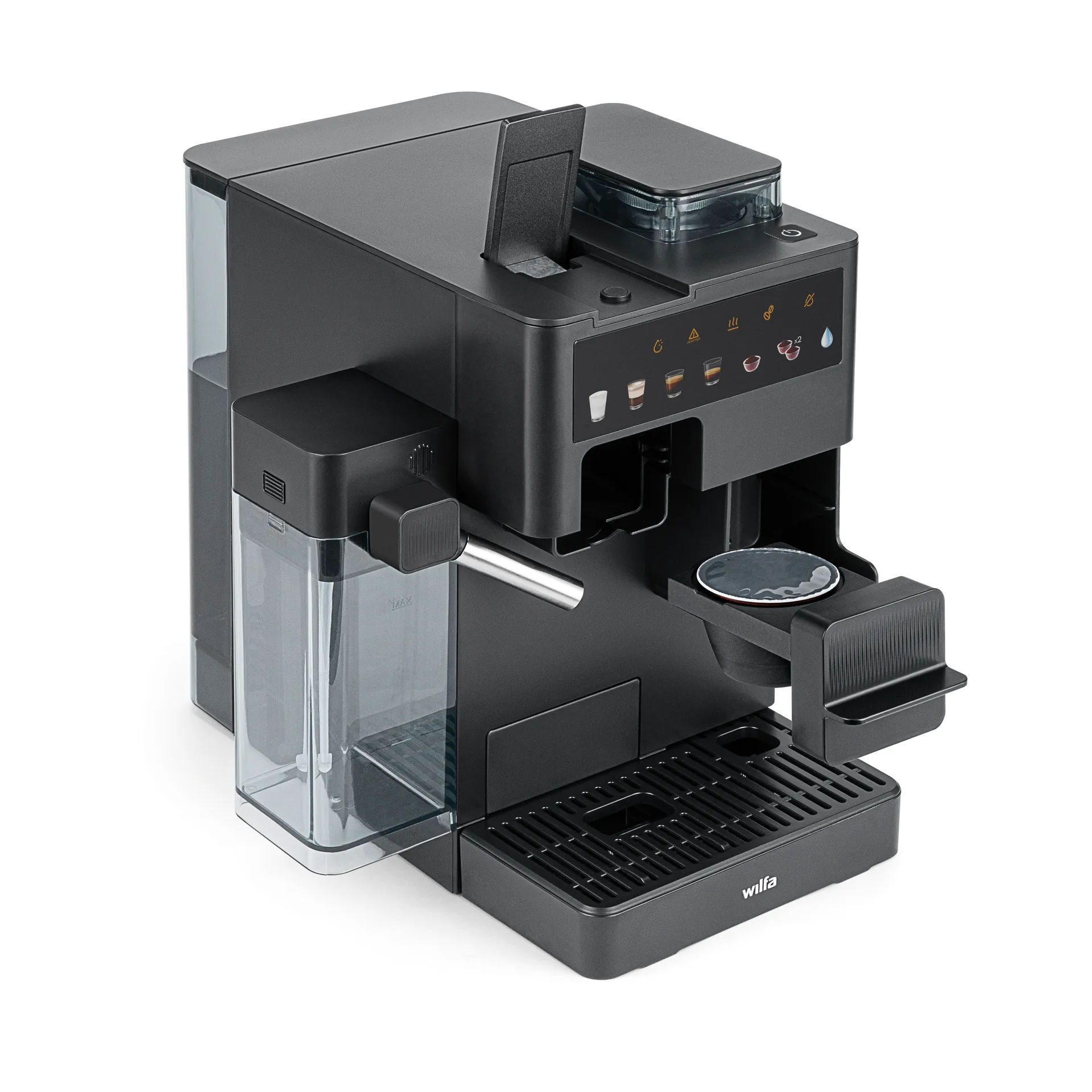 Wilfa Volo multi grind kapselmaskin, Svart, 1,7 L Wilfa