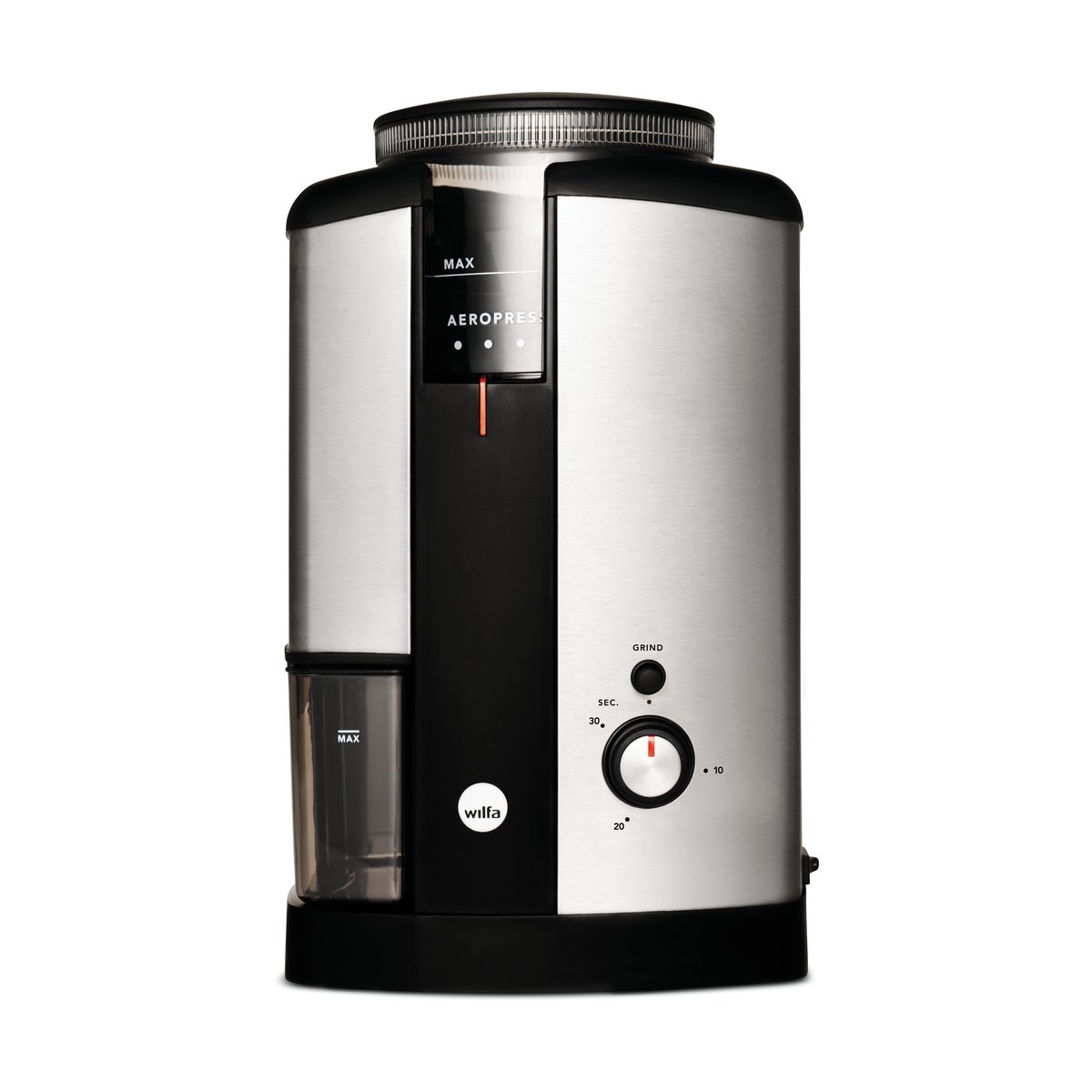 Wilfa WSCG-2 kaffekvarn Rostfritt stål | Skandinavisk Design | Kaffekvarnar | Silverfärgad