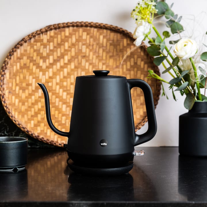 WSPOK-1000B pour over vattenkokare, Mattsvart Wilfa