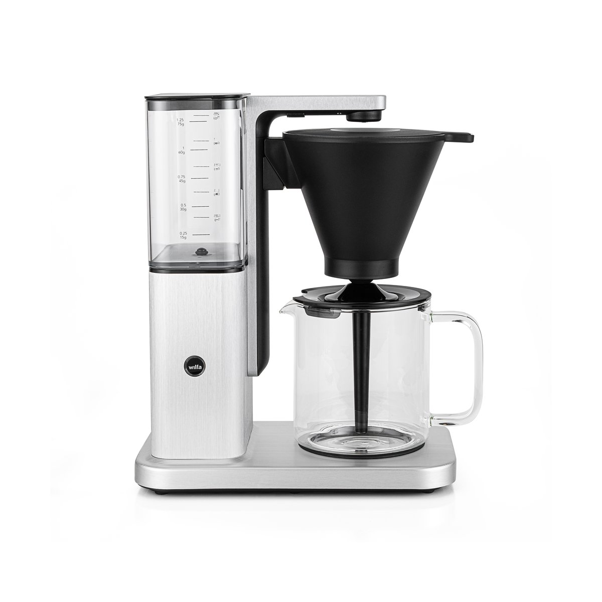 Wilfa Zense CM10ABA-A125 alux auto kaffebryggare Silver
