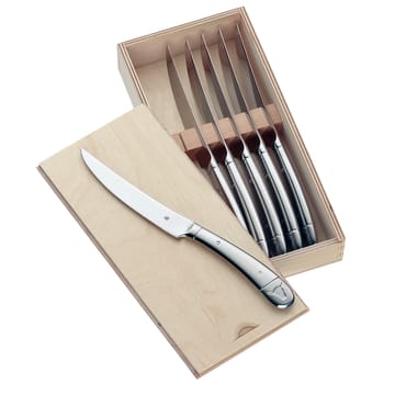 Geschenkidee grillkniv 6 delar - Rostfritt stål - WMF