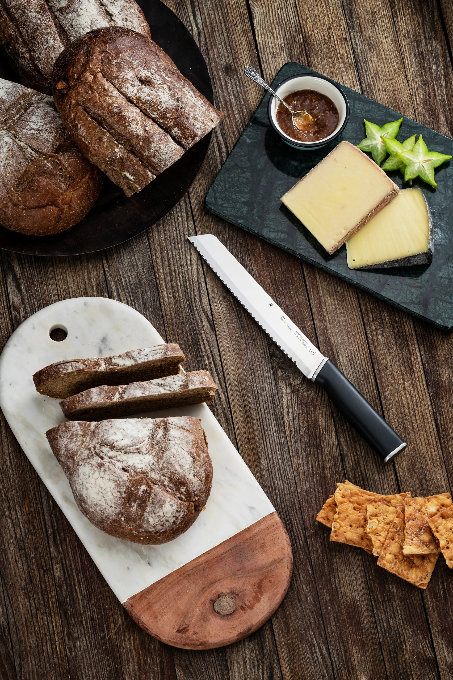 Kineo brödkniv cromargan, 20 cm WMF