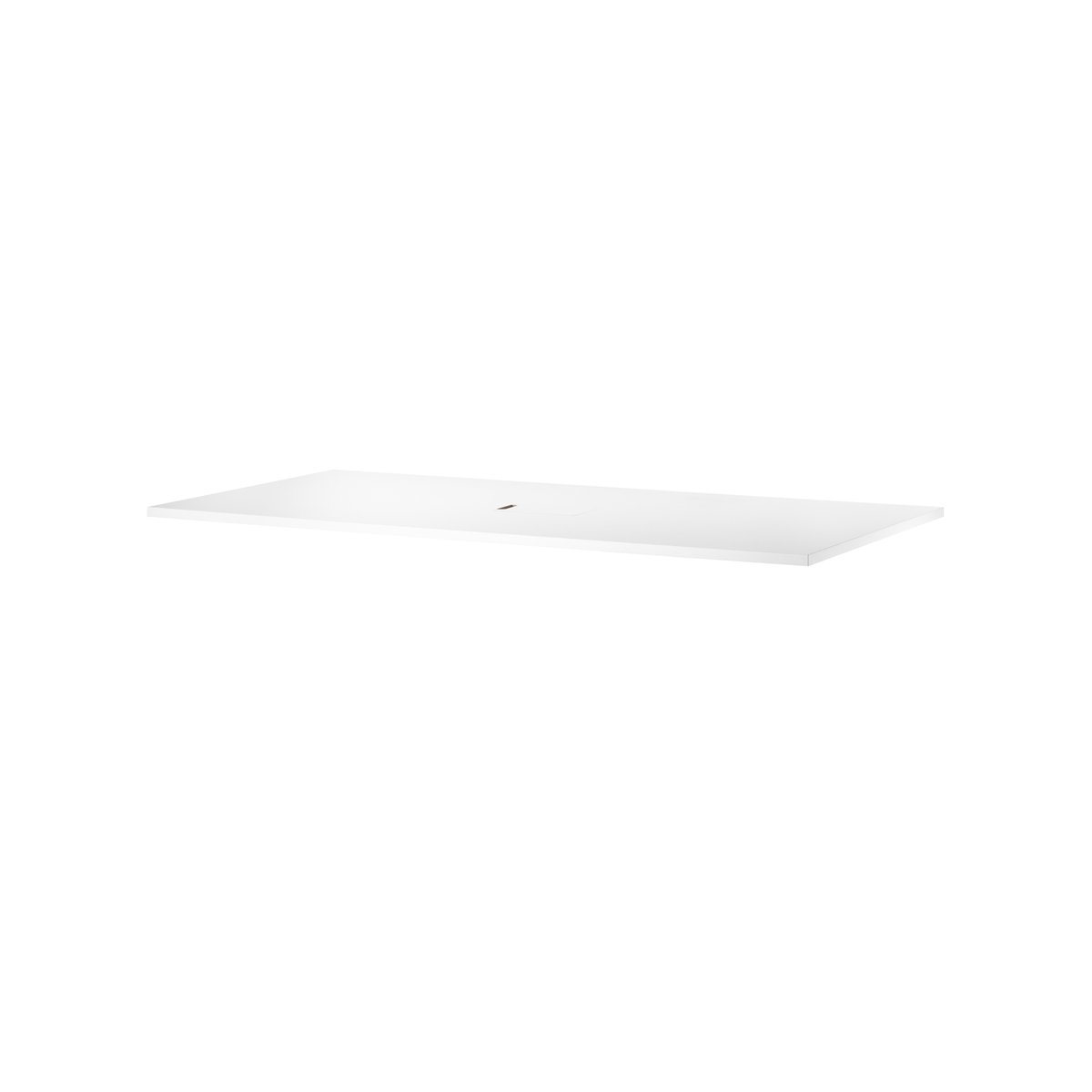 Works konferensbordsskiva vit laminat | Skandinavisk Design | Skrivbord | Vit