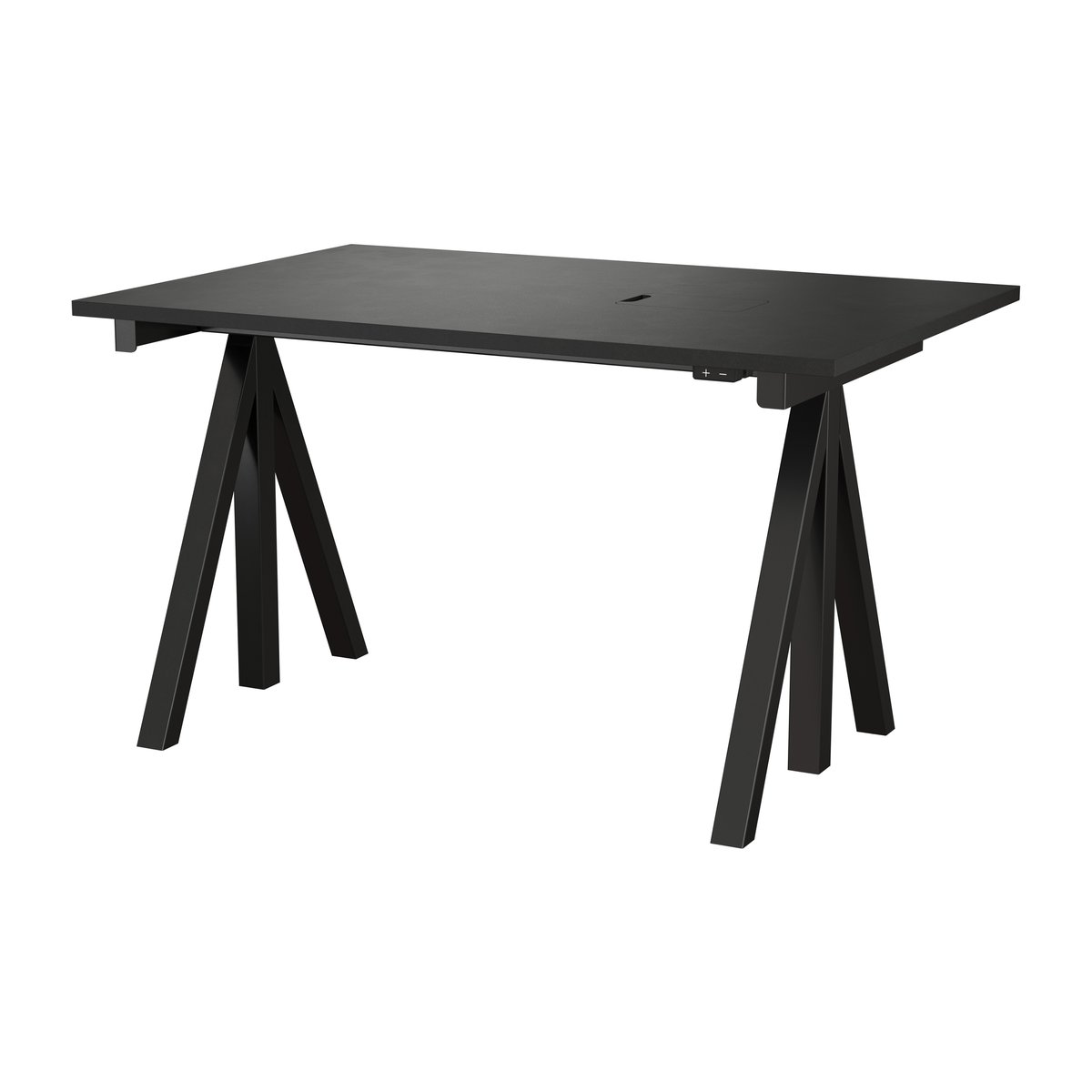 Works underrede till skrivbord höj/sänkbart Svart | Skandinavisk Design | Skrivbord | Svart
