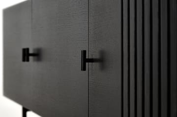 Array sidobord, 180 cm - Svartmålad ek - Woud