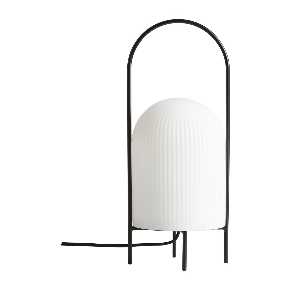 Woud Ghost bordslampa Svart-vitt opalglas | Skandinavisk Design | Bordslampor | Svart
