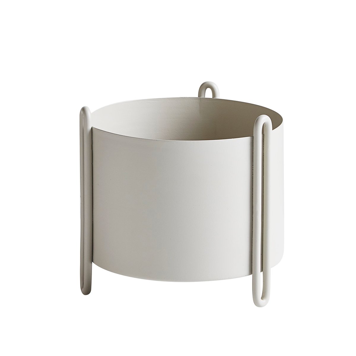 Woud Pidestall blomkruka small 15 cm Grå | Skandinavisk Design | Krukor | Grå