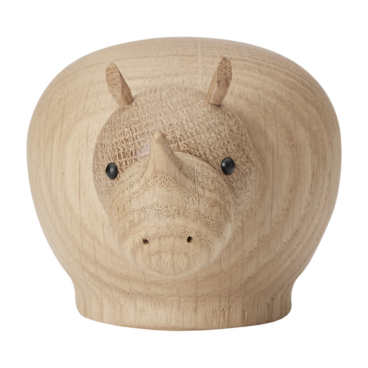 Woud Rina tränoshörning Small | Skandinavisk Design | Träfigurer | Brun