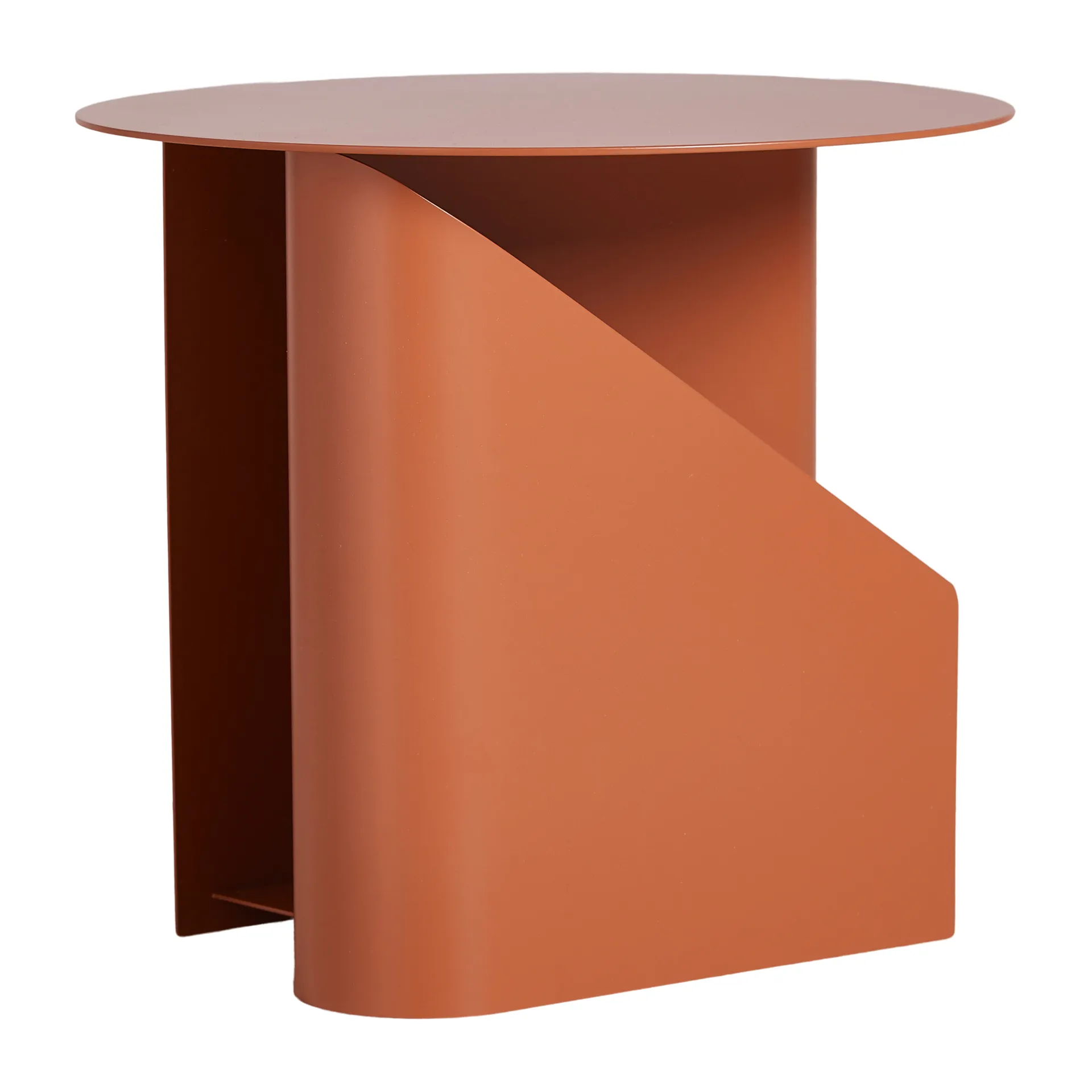 Sentrum sidobord, Burnt orange Woud