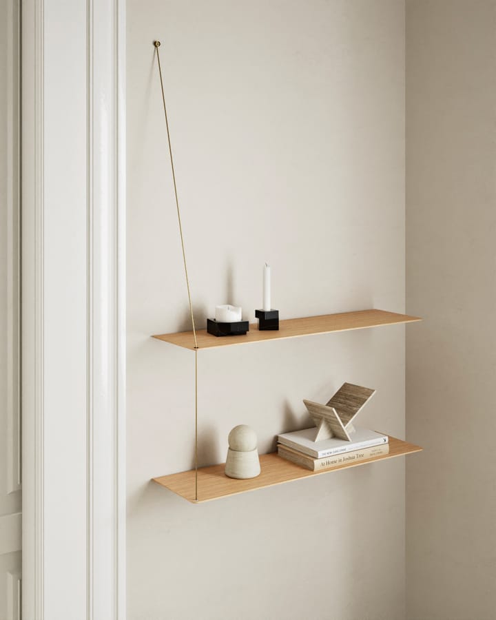 Stedge Add-on hylla 80 cm, Ek Woud